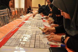 مسابقه "سودوکوی" خراسانجنوبی مسابقه "سودوکوی" خراسانجنوبی